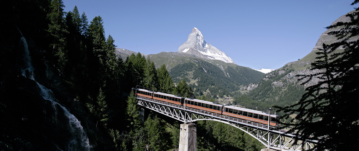 Aussicht auf Matterhorn